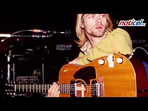 Subastarán guitarra de Kurt Cobain