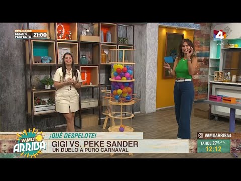 Vamo Arriba - Peke Sander vs. Gigi, un duelo a puro Carnaval