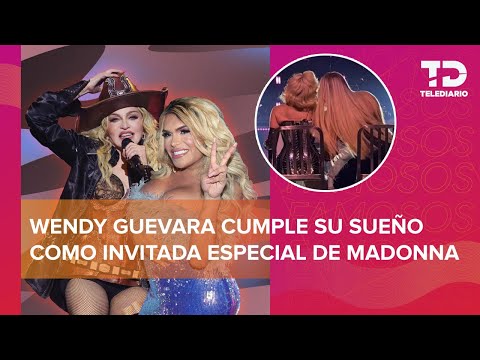 Madonna invita al escenario a Wendy Guevara durante concierto en México: un sueño hecho realidad