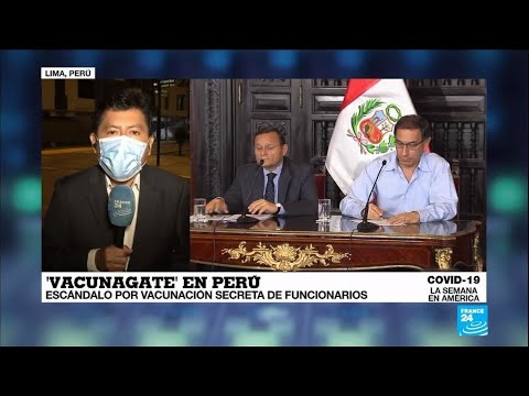 Estalla en Perú el escándalo de vacunaciones secretas conocido como 'Vacunagate'