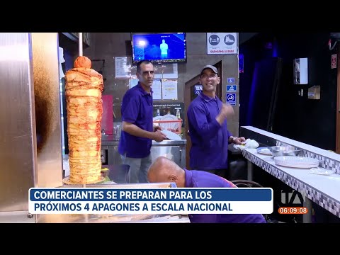 Comerciantes de restaurantes, hoteles y negocios nocturnos ya registran pérdidas por apagones