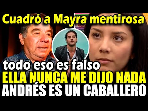 ¡Saca cara por Andrés Wiese! Efraín Aguilar defiende a actor de acusaciones de Mayra Couto