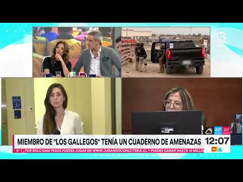 Mujer de los Gallegos tenía listado de Carabineros y fiscales para que los trabajen | Canal 13
