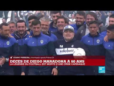 Décès de Diego Maradona : le gouvernement argentin décrète trois jours de deuil national