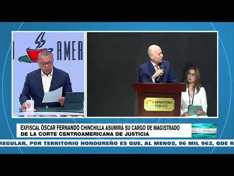 Óscar Chinchilla asumirá su cargo como Magistrado Presidente de la Corte Centroamericana de Justicia