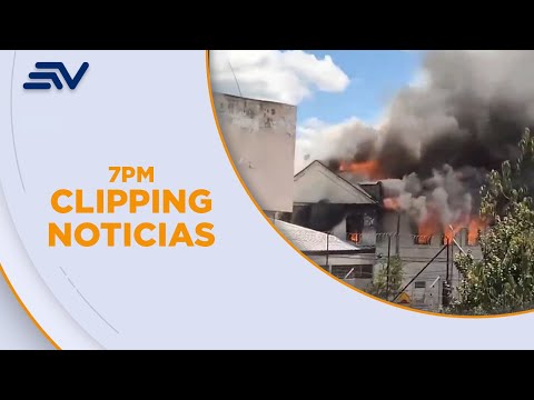 Adolescentes quemaron colchones e incendiaron centro de detención en Quito | Televistazo | Ecuavisa