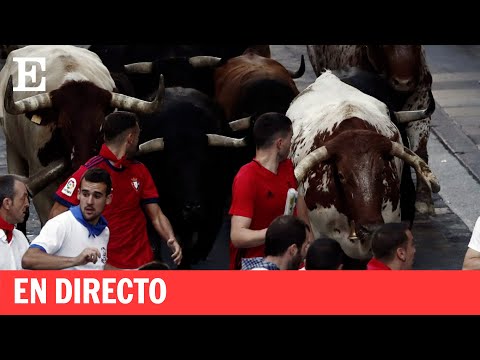 SANFERMINES 2023 | El cuarto encierro, en directo: ganadería de Fuente Ymbro | EL PAÍS