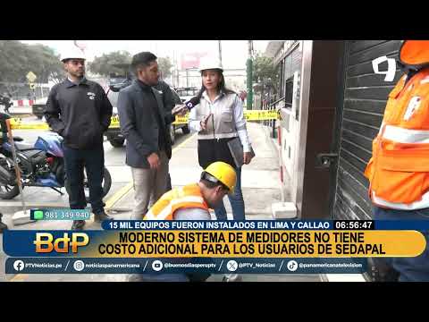 BDP INFORME Robo de medidores de agua en Lima y Callao
