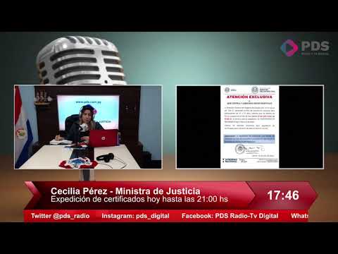 Entrevista - Cecilia Pérez - Ministra de Justicia