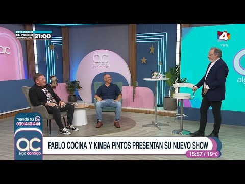 Algo Contigo - Pablo Cocina y Kimba Pintos presentan su nuevo show