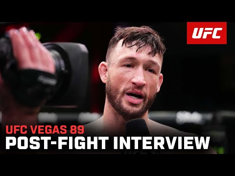 Julian Erosa Post-Fight Interview | UFC Vegas 89