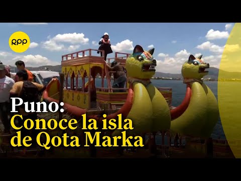 Puno: Habitantes de las islas de Los Uros reactivan su economía con la fiesta de la Candelaria