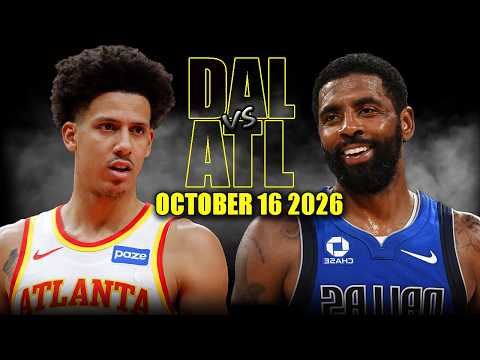 댈러스 매버릭스 대 애틀랜타 호크스 풀게임 하이라이트 - 2026년 10월 16일 | NBA Preseason
