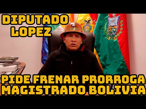 DIPUTADO FREDDY LOPEZ PIDE DIPUTADOS DAR PRIORIDAD PARA VER LA PRORROGA DE MAGISTRADOS..