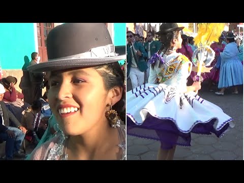Hermosa danza LA MORENADA de TIHUANACU, provincia Ingavi La Paz - Bolivia