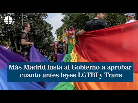 Más Madrid insta al Gobierno a aprobar cuanto antes leyes LGTBI y Trans