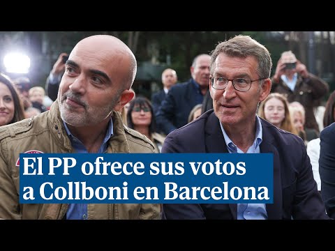 El PP ofrece sus votos a Collboni si logra sacar a Colau de su Gobierno