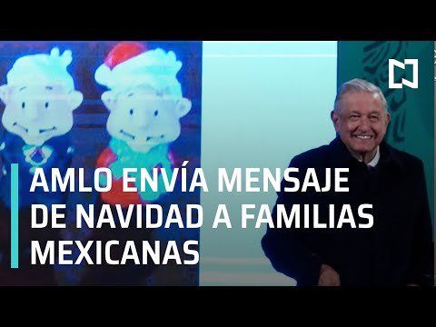 AMLO envía mensaje de Navidad a familias mexicanas - En Punto