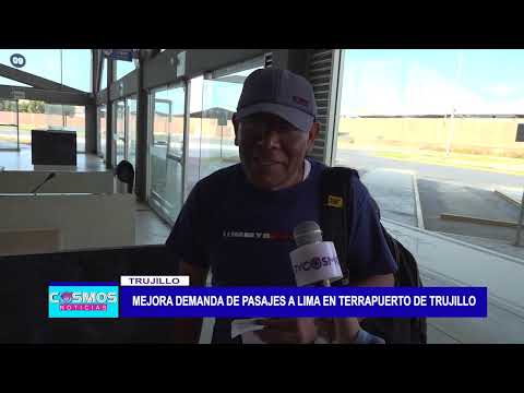Mejora demanda de pasajes a Lima en Terrapuerto de Trujillo