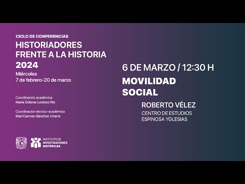 5/7 Ciclo de conferencias