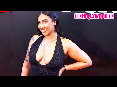Queen Naija Stuns On The Red Carpet At The YouTube Music Leaders & Legends Event In Los Angeles, CA
