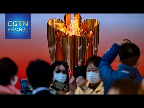 Dejan de exhibir la llama olímpica debido al estado de emergencia en Japón