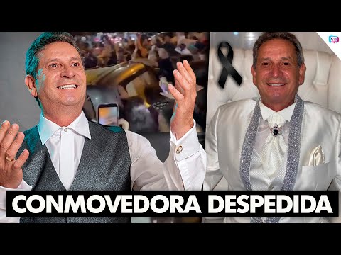 Así fue la conmovedora despedida a Darío Gómez. Gran homenaje al Rey del despecho por su partida.