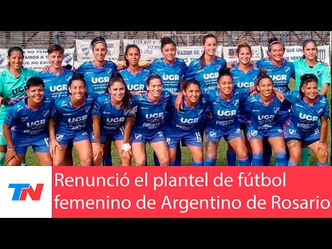 FÚTBOL FEMENINO: Renunció todo el plantel de Argentino de Rosario por destrato y desvalorización