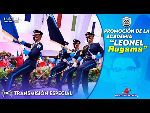 Promoción de la Academia Leonel Rugama de la Policía Nacional