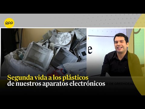 ¿Qué es lo que pasa con el plástico de aparatos electrónicos?