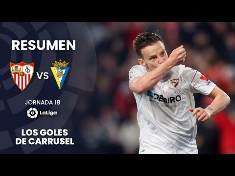 Gol de Rakitic casi al final y de penalti, saca al Sevilla del descenso| Resumen Sevilla 1 - 0 Cádiz