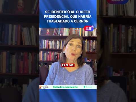 Se identificó al chofer presidencial que habría trasladado a VLADIMIR CERRÓN | RMP #shorts