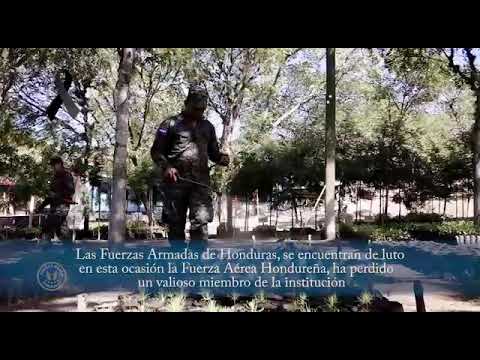 Fuerzas Armadas de Honduras despide a un héroe de la Patria