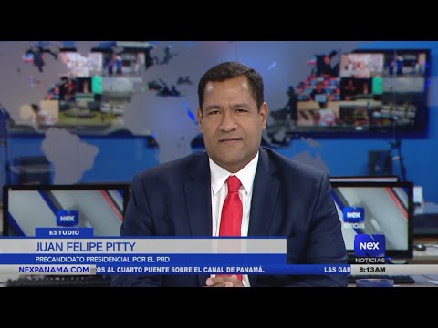 Juan Felipe Pitty presenta precandidatura presidencial por el PRD