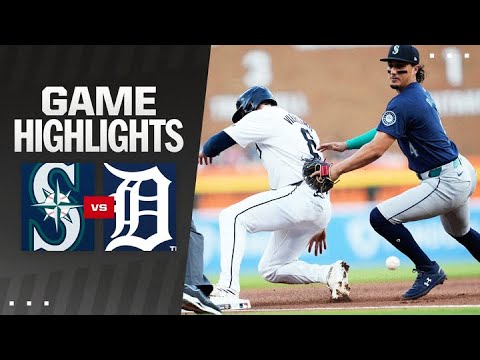 Mariners vs. Tigers Game Highlights (8/13/24) | MLB Highlights