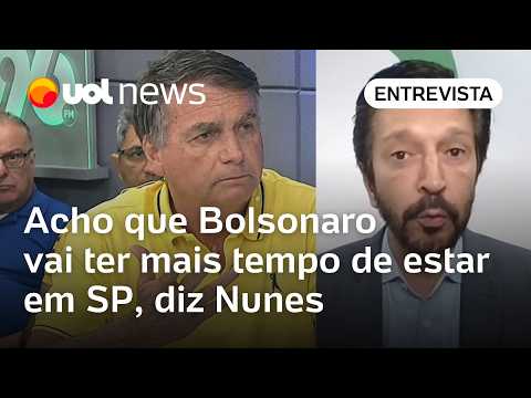 Bolsonaro vai ter mais tempo para estar na campanha em São Paulo, diz Nunes sobre segundo turno