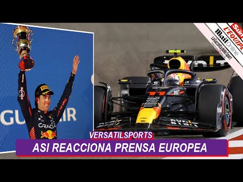 ASI REACCIONA PRENSA EUROPEA a SEGUNDO PUESTO de CHECO PEREZ GRAN PREMIO BAHREIN F1