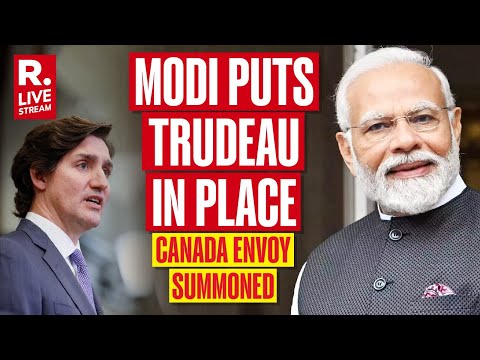 Breaking News: Modi's Major Pushback to Trudeau, India Summons Top Canada Envoy | Republic TV