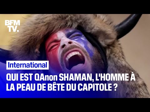 Capitole: qui est QAnon Shaman, l'homme à la peau de bête 