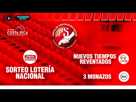Sorteo Lotería Nacional 4.711, Nuevos Tiempos Reventados 19.641 y 3 Monazos 2.067 28-08-2022. JPS