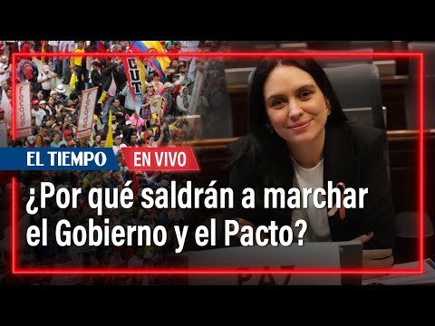 ¿Por qué saldrán a marchar el Gobierno y el Pacto? Habla María del Mar Pizarro | El Tiempo