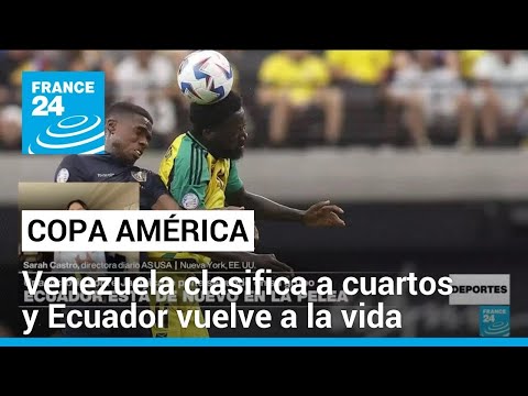 Venezuela pasa a cuartos de final de la Copa América • FRANCE 24 Español