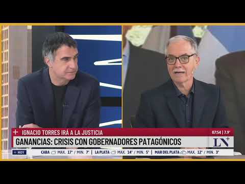 Crisis con gobernadores patagónicos por ganancias: Ignacio Torres irá a la justicia