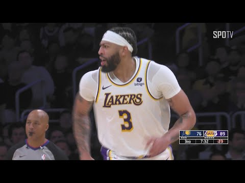 [NBA] LA 레이커스 3연승 질주의 주역 앤서니 데이비스 주요 장면 (03.25)