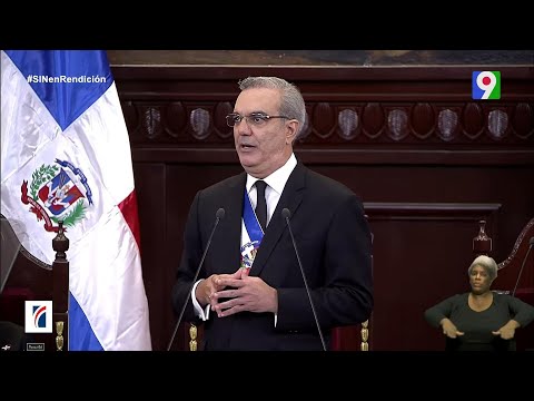 Presidente Luis Abinader da Rendición de cuentas 2024
