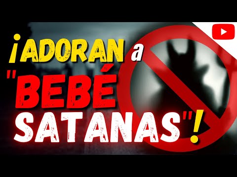 ¡REAL! Satanistas adoran PUBLICAMENTE a BEBE SATANÁS como si fuera el NIÑO JESÚS