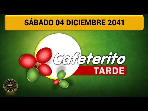 Resultado EL CAFETERITO TARDE del sábado 04 de diciembre de 2021 ?