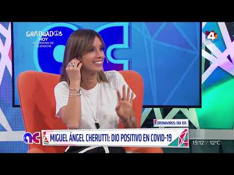 Algo Contigo - Miguel Ángel Cherutti dio positivo en COVID-19