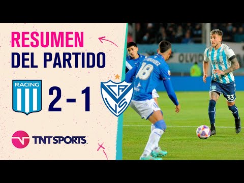 La #Academia se llevó el triunfo ante el #Fortin | #Racing 2-1 #Velez | Resumen