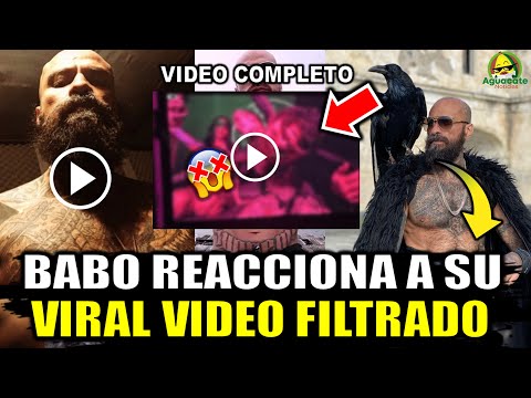 Asi REACCIONA Babo por su VIDEO FILTRADO en las redes | babo cartel de santa video filtrado completo